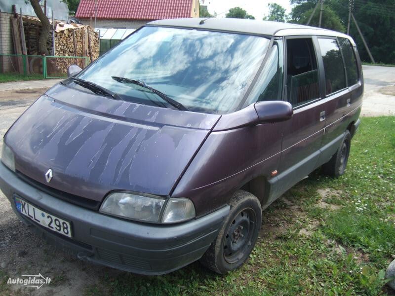 Renault Espace II 1993 M Dalys Skelbimas 1018577175 Autogidas Lt