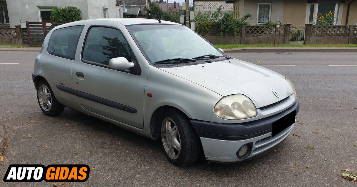 Renault Clio 2001 M Dalys Skelbimas 1024310144 Autogidas