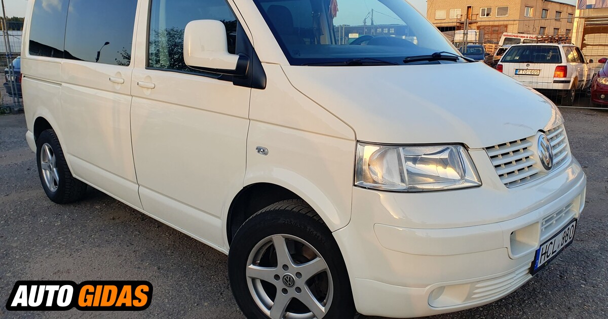 Volkswagen Transporter 2004 M Keleivinis Mikroautobusas Skelbimas