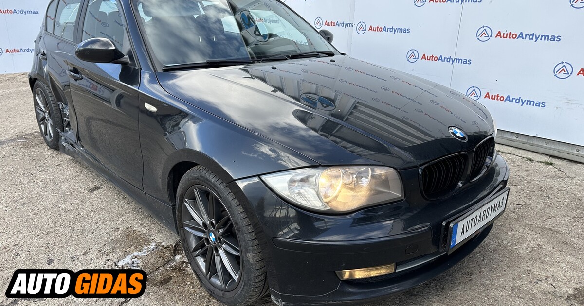 Bmw 118 E87 2009 M Dalys Skelbimas 1025304479 Autogidas