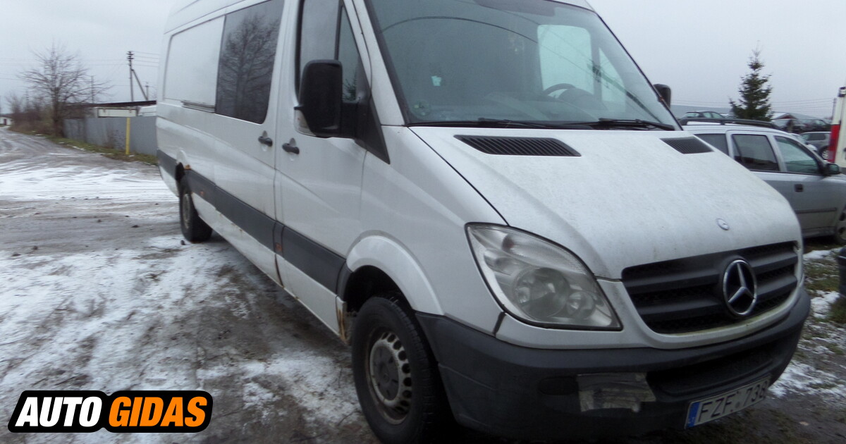 Mercedes Benz Sprinter Cdi 2007 M Dalys Skelbimas 1025539925