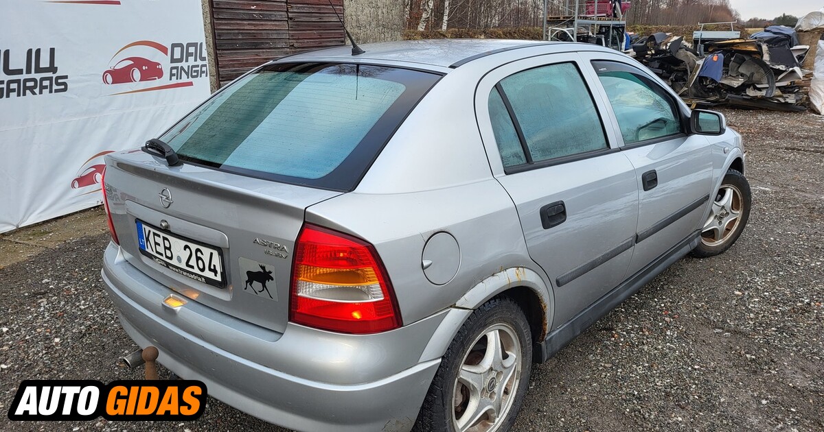 Opel Astra M Dalys Skelbimas Autogidas