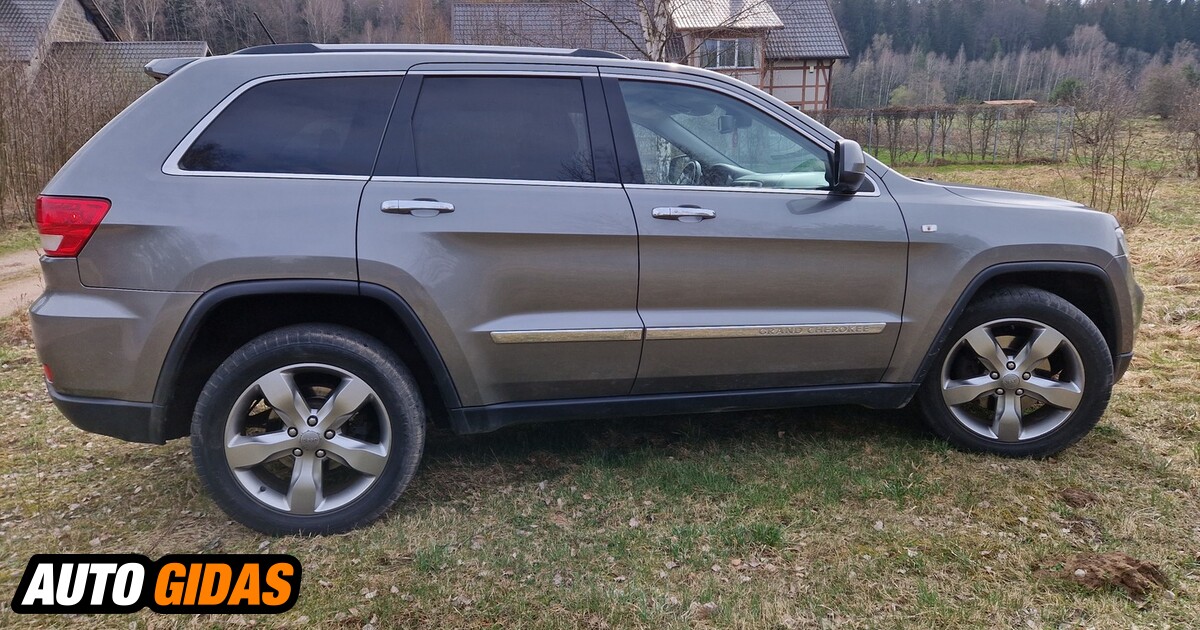 Jeep Grand Cherokee CRD Overland 2012 M Skelbimas 0136833287