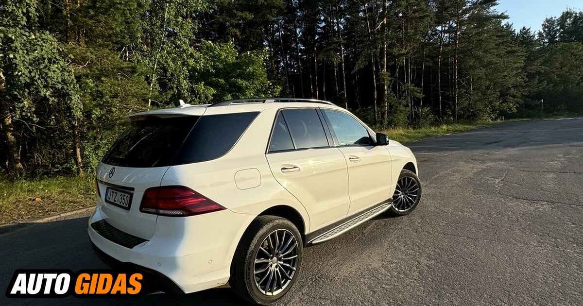 Mercedes Benz GLE 350 2017 M Visureigis Krosoveris Skelbimas