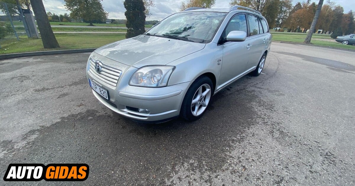 Toyota Avensis Ii D D M Skelbimas Autogidas