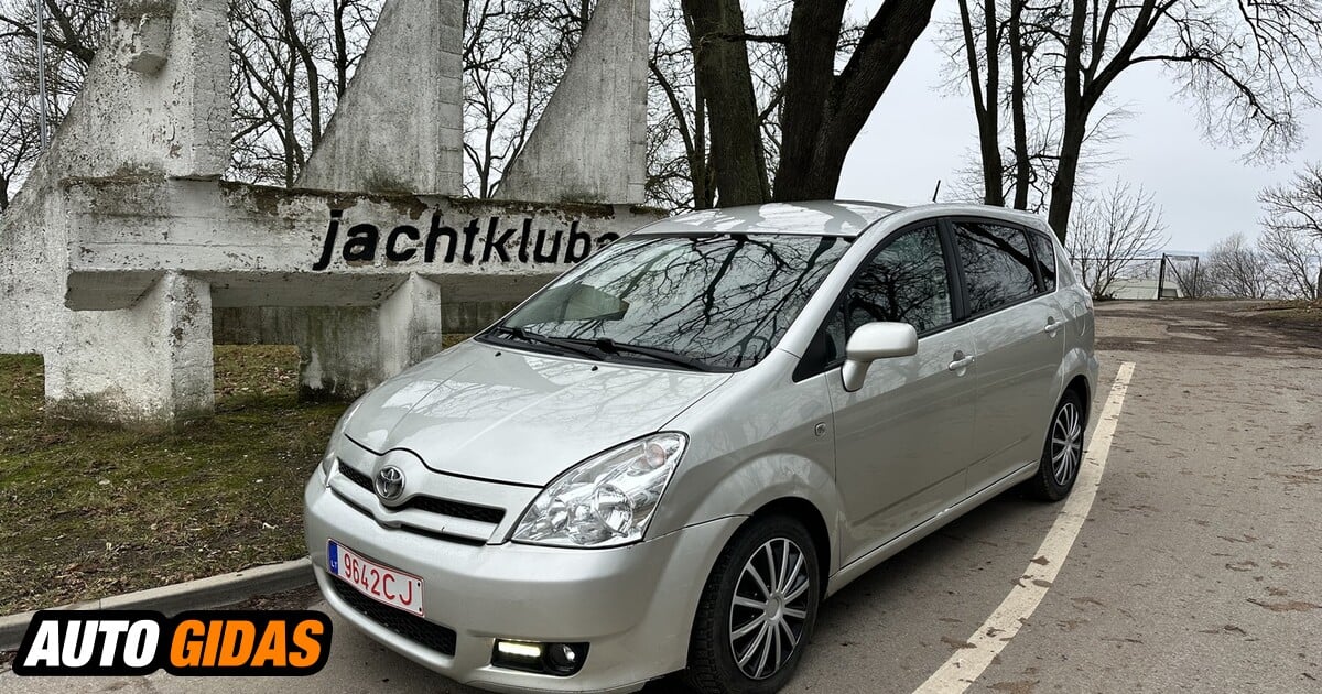 Toyota Avensis Verso 2005 m Vienatūris Skelbimas 0137312660 Autogidas