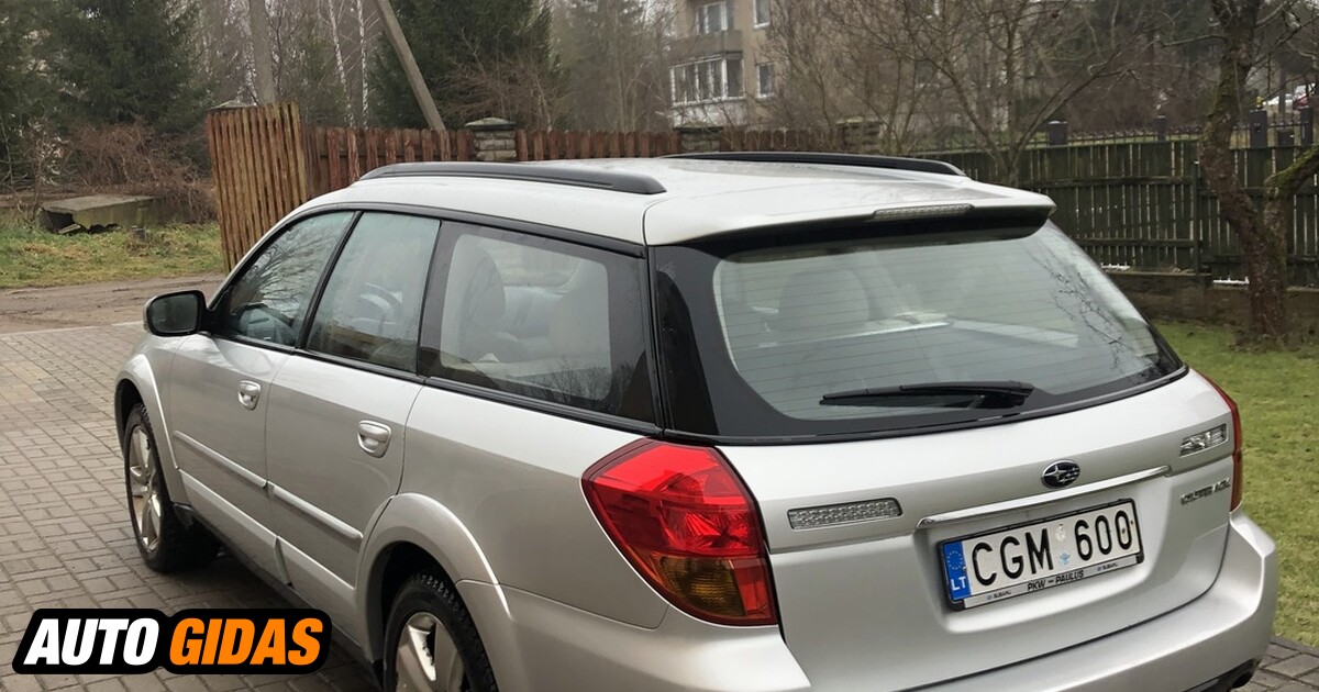 Subaru OUTBACK 2004 M Universalas Skelbimas 0137367830 Autogidas