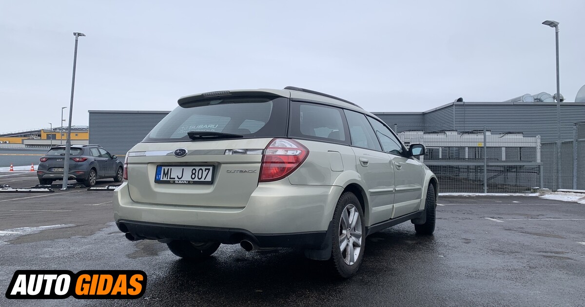 Subaru OUTBACK 2008 M Universalas Skelbimas 0137392031 Autogidas