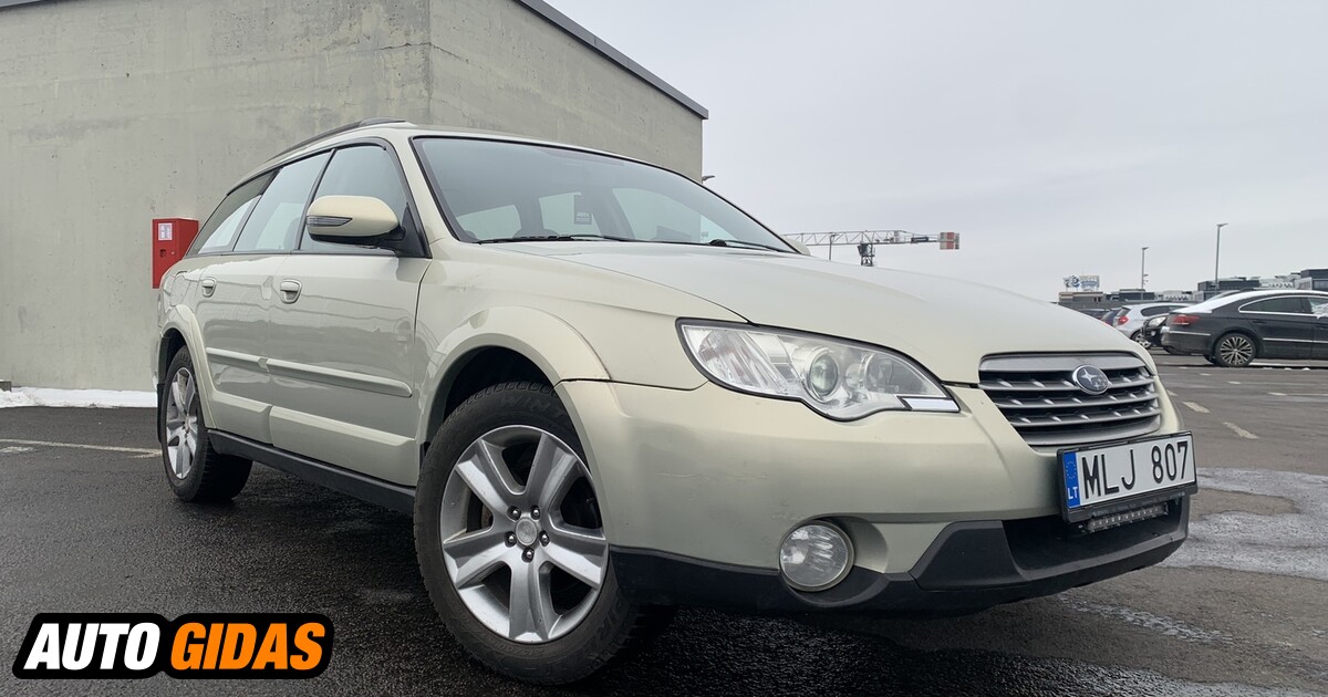 Subaru OUTBACK 2008 M Universalas Skelbimas 0137392031 Autogidas