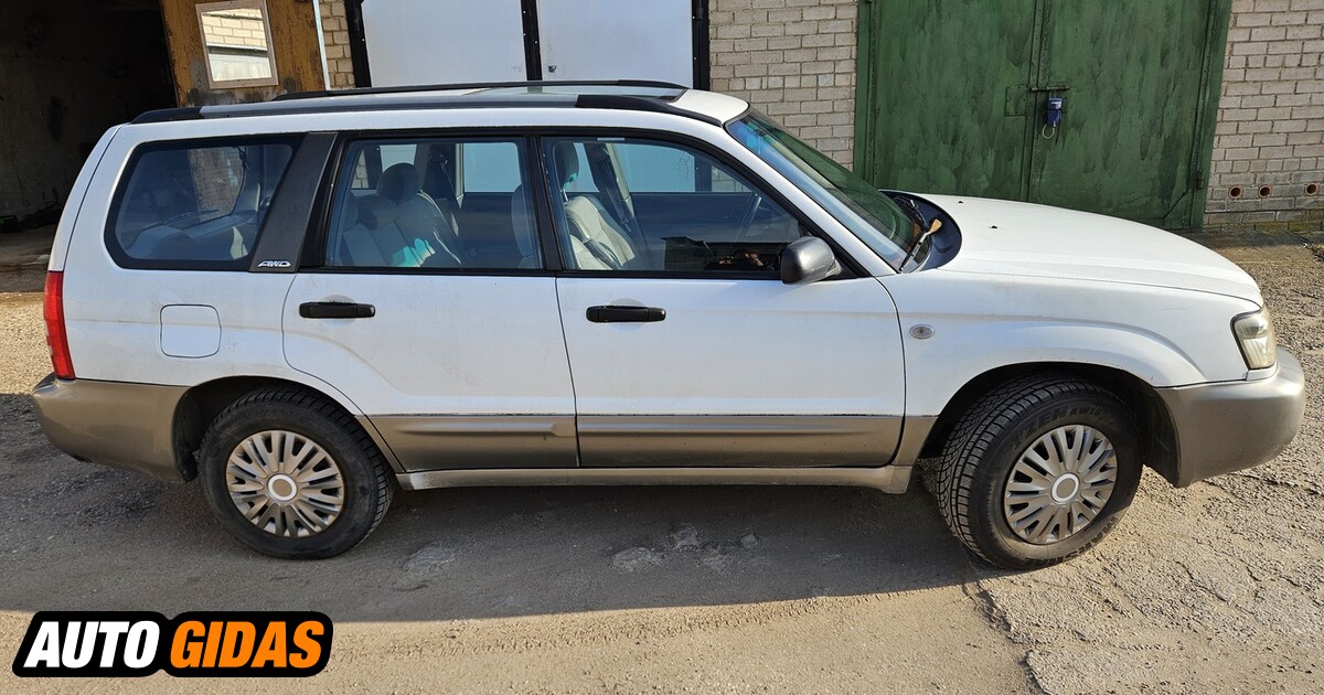 Subaru Forester M Universalas Skelbimas Autogidas