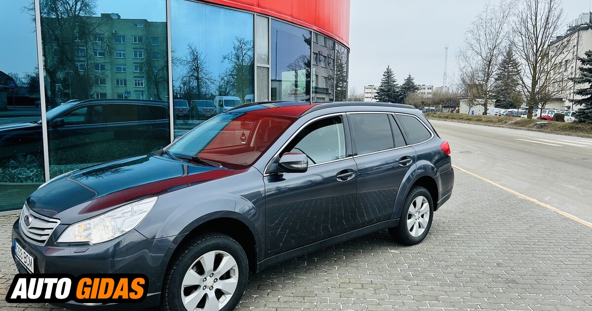 Subaru OUTBACK 2010 M Visureigis Krosoveris Skelbimas 0137401382