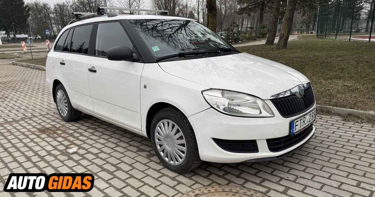 Skoda Fabia 2012 M Universalas Skelbimas 0137426042 Autogidas