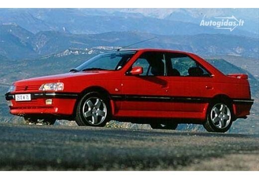 Peugeot 405 2.0 T16x4 1993-1996 | Autocatalog | Autogidas