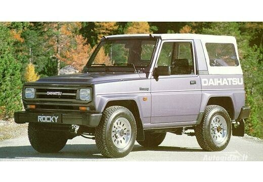 Daihatsu Rocky 1991-1992