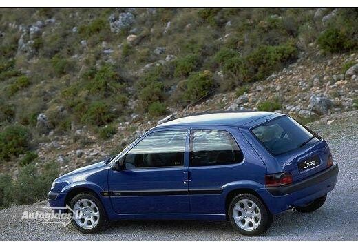 1996-1999 Citroen Saxo 5-door (Phase I 1996) 1.1 (60 Hp)