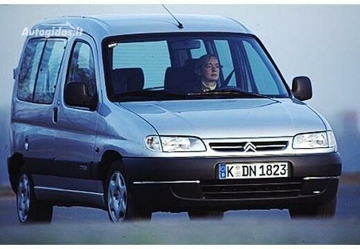 Citroen Berlingo I 1.9D 1997-1998 | Autocatalog | Autogidas.lt
