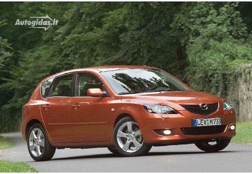  Mazda 3 I 2.3 16V s 2004-2006 |  Autocatálogo |  Autogidas.lt