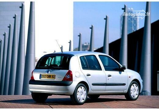 2001 Renault Clio II (Phase II, 2001) 5-door 1.5 dCi (65 Hp)