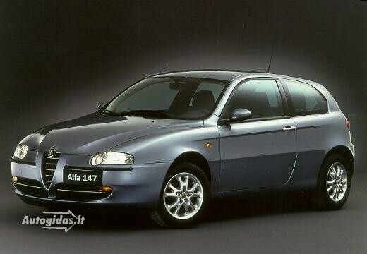 2002 Alfa Romeo 147 1.9 JTD specifications, technical data, performance