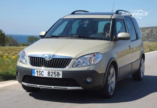 Specs for all Skoda Roomster versions