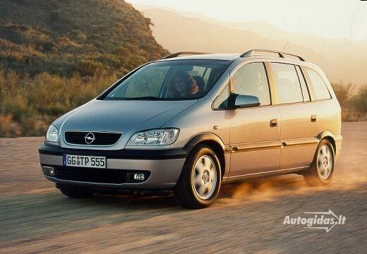 soup Circus Roman Opel Zafira A 2.0 DTI Elegance 2000-2002 | Autocatalog | Autogidas.lt