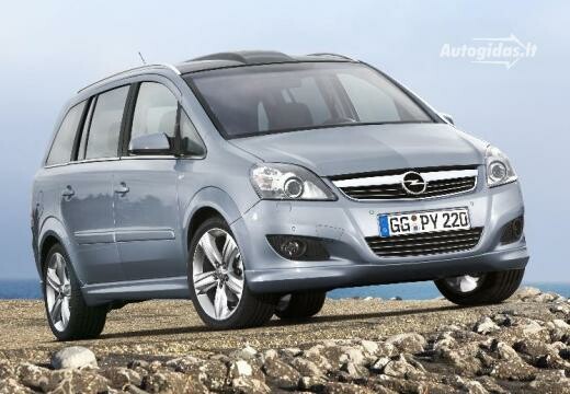 Kreta Dwang leveren Opel Zafira B 1.8 Cosmo EU5 2010-2012 | Autocatalog | Autogidas.lt