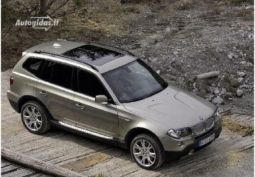 2006 BMW X3 (E83, facelift 2006) 2.5si (218 Hp)  Technical specs, data,  fuel consumption, Dimensions