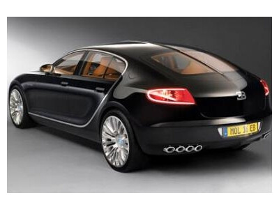 Naujas "Bugatti": kaip atrodo greičiausias ir brangiausias sedanas?