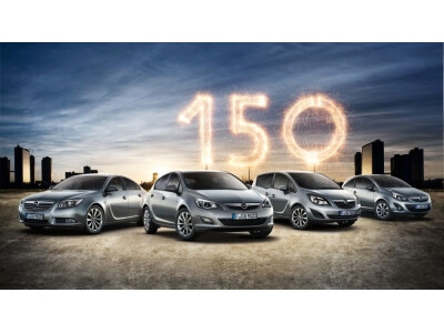 „Opel” 150 metų sukakties proga išleidžiami jubiliejiniai modeliai