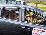 „Moterų ralio“ dalyvės kartu su policijos pareigūnais kviečia vairuotojus gerbti gyvybę ir neviršyti greičio foto 7