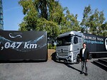 „Daimler Truck“ vandeniliu varomas sunkvežimis „GenH2“ pasiekė naują rekordą foto 6