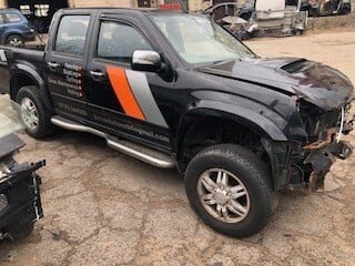 Isuzu D-Max 2012 m dalys