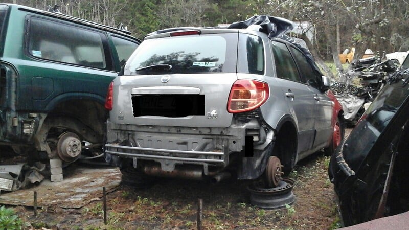 Fiat Sedici 2007 г запчясти