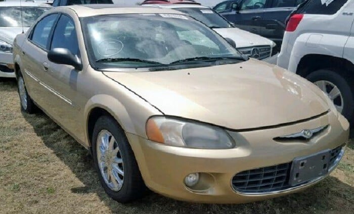 Chrysler Sebring 2001 m dalys