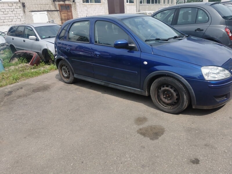 Opel Corsa C M Dalys Skelbimas Autogidas