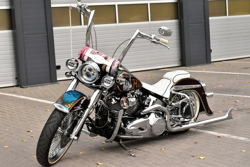 Čioperis / Cruiser / Custom  Harley-Davidson FLSTN 2014 m motociklas