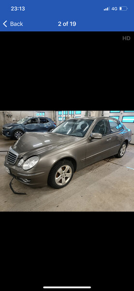 Mercedes-Benz E 280 2007 m dalys