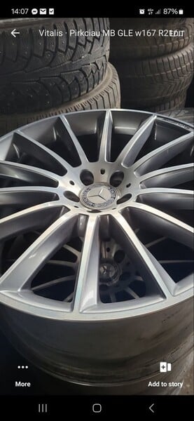 AMG Light alloy R21 rims