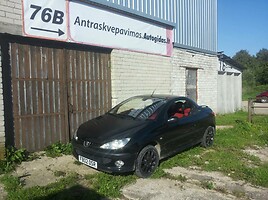 Peugeot 206 Cc CABRIO 2006 m dalys