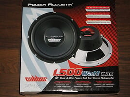 Power Acoustik Caliber CBW-124 Subwoofer Speaker