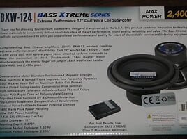 Power Acoustik Caliber CBW-124 Subwoofer Speaker