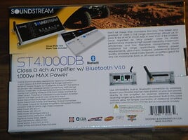 Soundstream ST4.1000DB Bluetooth Garso stiprintuvas