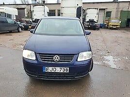 Volkswagen Touran I 1.9 DYZELIS 74 KW 2003 m dalys