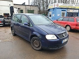 Volkswagen Touran I 1.9 DYZELIS 74 KW 2003 m dalys