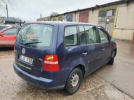 Volkswagen Touran I 1.9 DYZELIS 74 KW 2003 m dalys