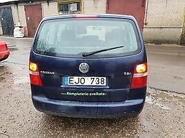 Volkswagen Touran I 1.9 DYZELIS 74 KW 2003 m dalys