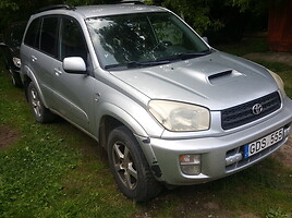 Toyota Rav4 II 2.0D4D sidabrinė 4d. 2003 г запчясти