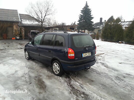 Opel Zafira 2001 m dalys