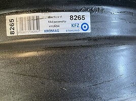 Steel stamped R17 rims