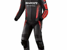 Shima STR- 2 RED/BLACK moto Kombinezonas 